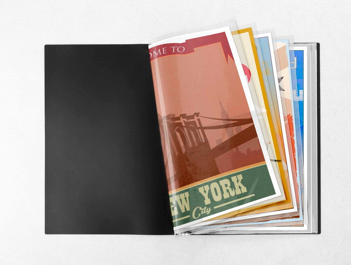 ベルソス B2ポスターファイル ホワイト VS-Z01WH