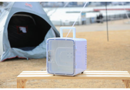 8L 冷温庫 冷蔵庫 保冷庫 ポータブル ミニ ペルチェ 小型 ポータブル冷蔵庫 車載冷蔵庫 持ち運び 卓上 小さい 車中泊 社内 キャンプ アウトドア 保冷 保温 保温子 ホワイト ベルソス VS-CW008