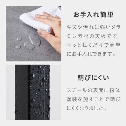 ワイドタイプ キャスター付き キッチンカウンター 幅100 VOID STACK series 大型レンジ対応 キッチンラック ゴミ箱上ラック レンジ台 レンジボード レンジラック キッチン ラック シェルフ(代引不可)