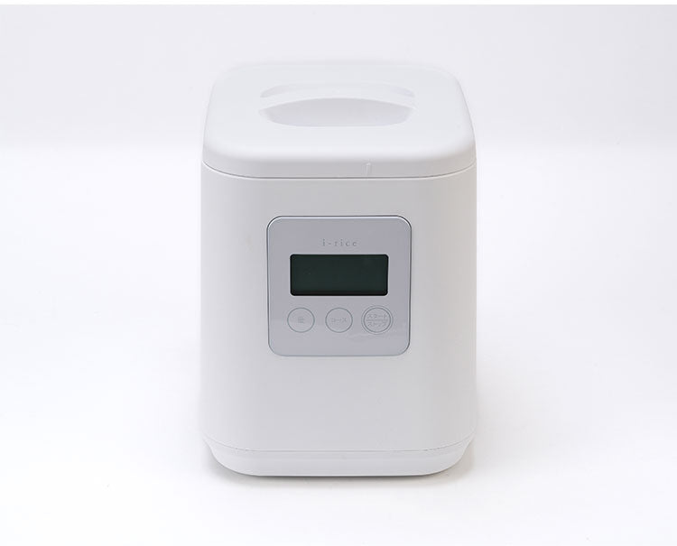 家庭用精米機 山本電気 i-rice 精米機 YE-RC25A-WH レシピブック付き 小型 山本電気 日本製 1~5合 白米 無洗米 玄米 家庭用 精米器 16種類 やさしさ精米 YAMAMOTO ライスクリーナー