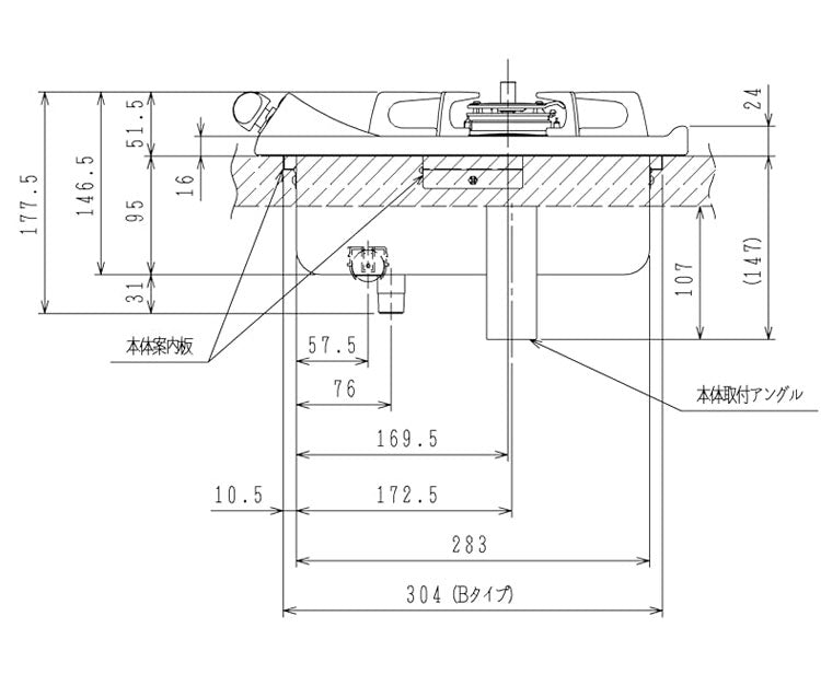 ノーリツ ビルトインコンロ 1口 N1C04KSA 12A13A 都市ガス グリルなし 幅33cm コンパクトタイプ 乾電池(単2・1.5V×2個) グレーホーローゴトク ホワイトホーロートップ