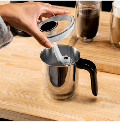 ツヴィリング エンフィニジー ミルクフォーマー 電動 クリーマー ミルクフォーサー 泡立て器 静音 シルバー ブラック おしゃれ ZWILLING Enfinigy 日本正規品 53104-300 53104-301(代引不可)