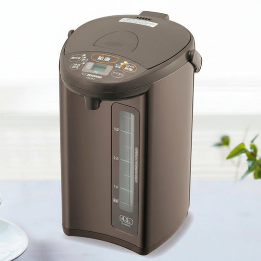 電気ポット マイコン沸とう電動ポット 4.0L 象印 ZOJIRUSHI CD-WZ40-TM メタリックブラウン 象印マホービン