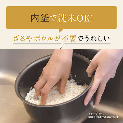 炊飯器 10合炊き 象印 10合 NW-VK18-BA 極め炊き IH炊飯器 ブラック 洗える内ぶた 厚釜 象印マホービン ライスクッカー パン 発酵 立つしゃもじ